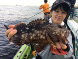 只今の釣りもの カサゴ船