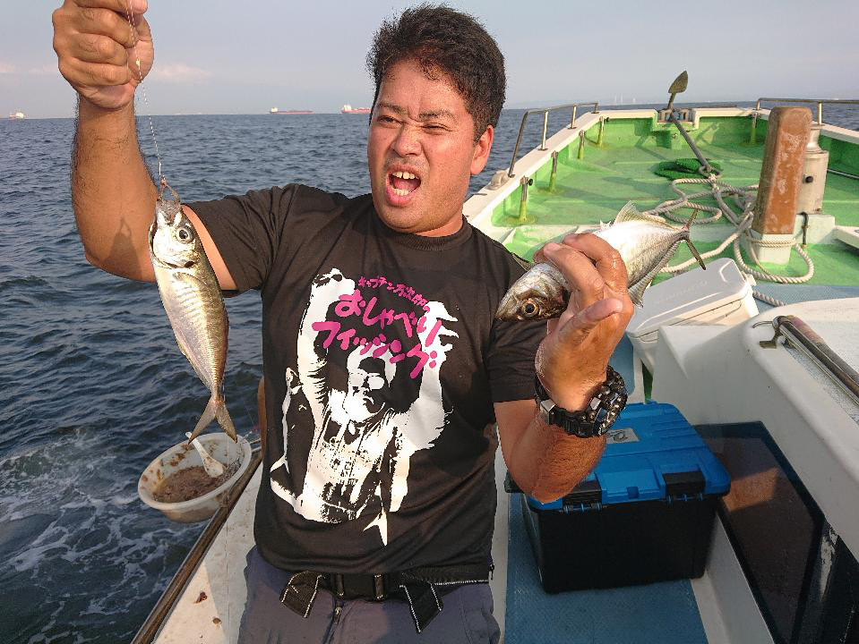 ☆只今、出船中の釣り物☆ 夕まづめマアジ船