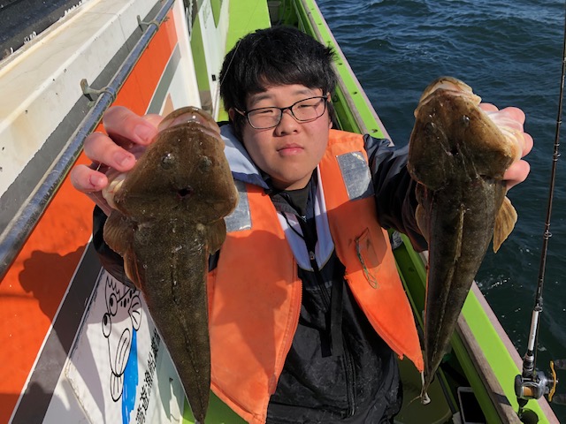 本日は釣果のみの報告