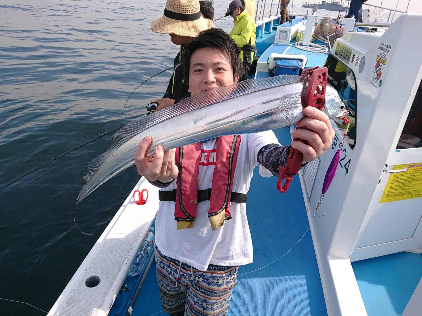 本日は釣果のみの報告