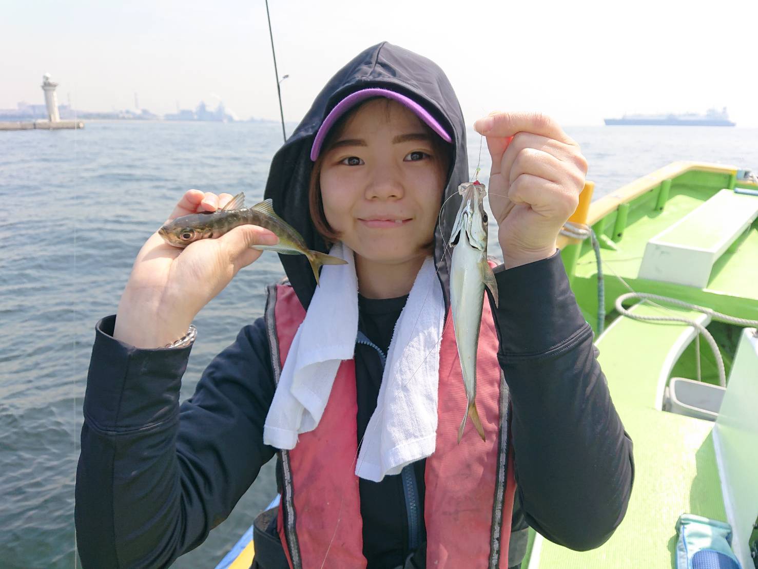 本日は釣果のみの報告