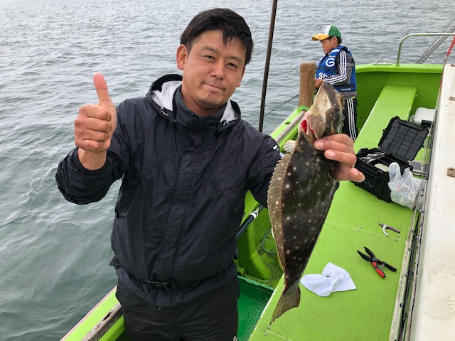 タチウオの反応が25m付近に!