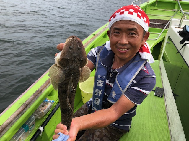 本日は釣果のみの報告
