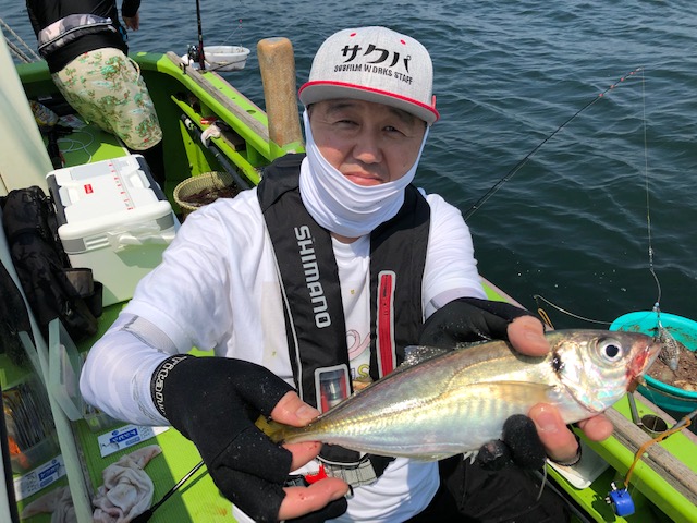 本日は釣果のみの報告