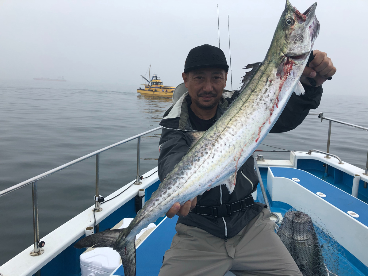 タチウオはアタリは終日順調