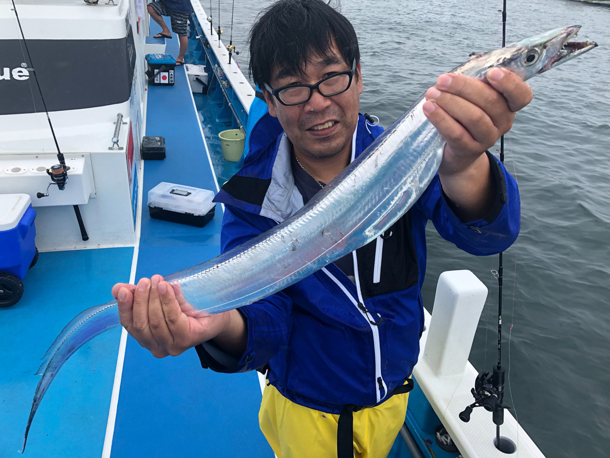 タチウオはアタリは終日順調