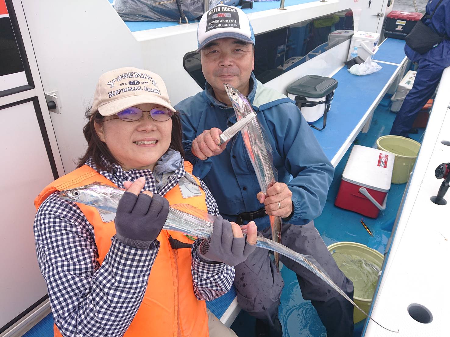 本日は釣果のみの報告