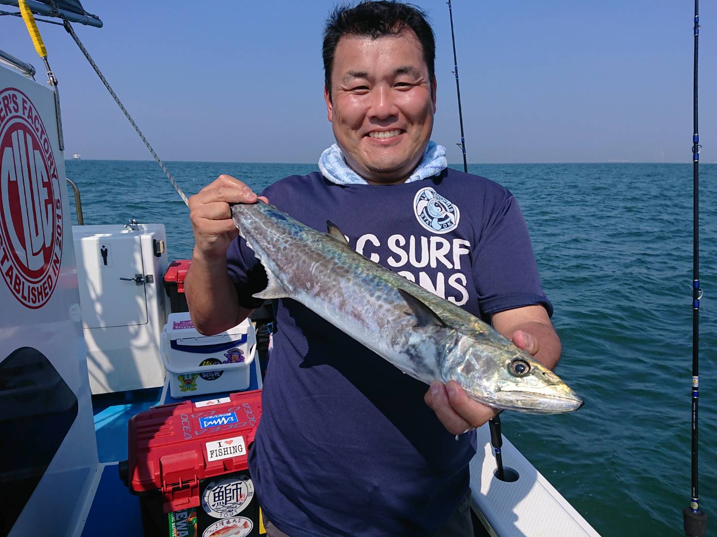 本日は釣果のみの報告