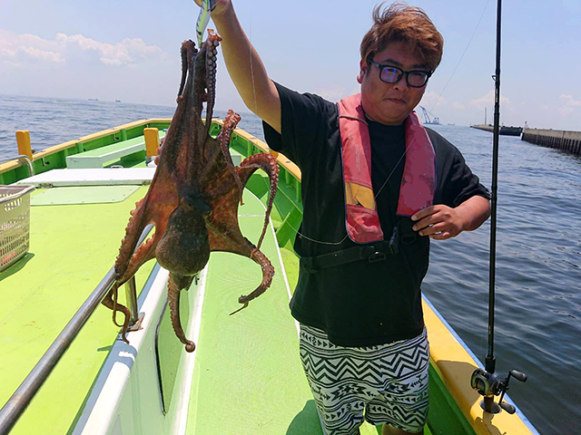 ☆只今、出船中の釣り物☆ マダコ船